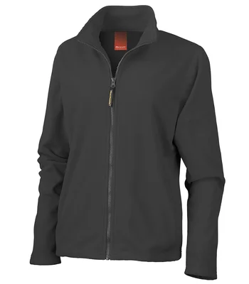 Result Result Ladies Horizon High Grade Micro Fleece Jacket in BLK