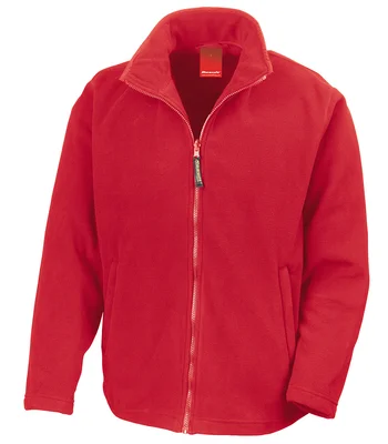 Result Result Horizon High Grade Micro Fleece Jacket in RED