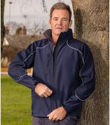 Result Work-Guard Result Work-Guard Hooded Soft Shell Jacket in NV/NV