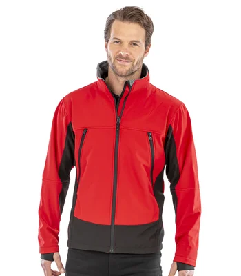 Result Result Soft Shell Activity Jacket in VVG