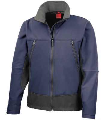Result Result Soft Shell Activity Jacket in NAV