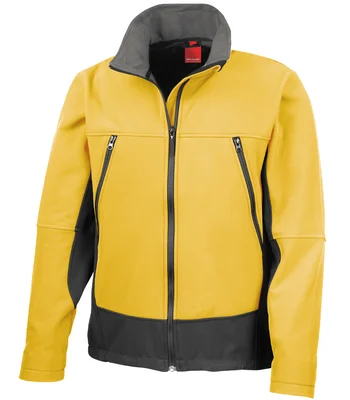 Result Result Soft Shell Activity Jacket in SYL