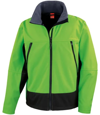 Result Result Soft Shell Activity Jacket in VVG