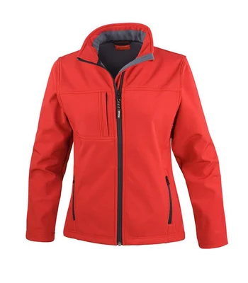 Result Result Ladies Classic Soft Shell Jacket in RED