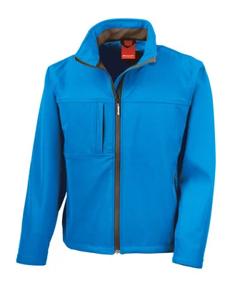 Result Result Classic Soft Shell Jacket in AZR
