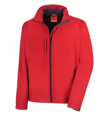 Result Result Classic Soft Shell Jacket in RED