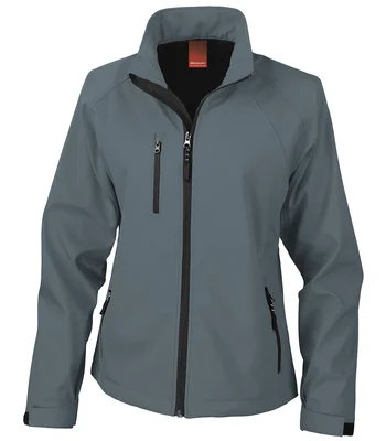 Result Result Ladies Base Layer Soft Shell Jacket in SIL
