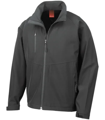 Result Result Base Layer Soft Shell Jacket in BLK
