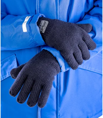 Result Winter Essentials Result Kids Lined Thinsulate™ Gloves in NAV