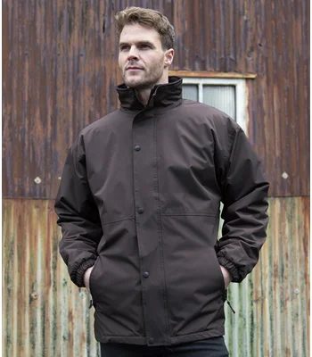 Result Result Fleece Lined StormDri 4000 Waterproof Jacket in BR/BR