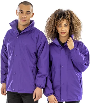 Result Result Fleece Lined StormDri 4000 Waterproof Jacket in PR/PR
