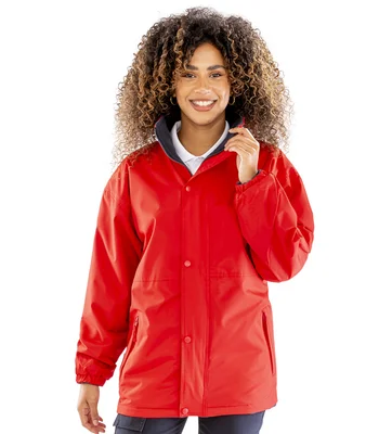 Result Result Fleece Lined StormDri 4000 Waterproof Jacket in RD/NV