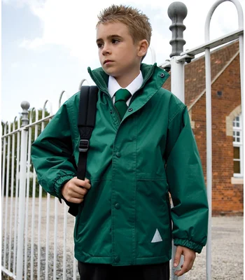 Result Result Kids/Youths Fleece Lined StormDri 4000 Jacket in BO/BO