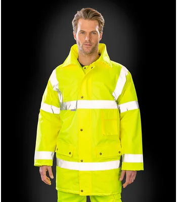 Result Safe-Guard Result Safe-Guard Hi-Vis Safety Jacket in YEL