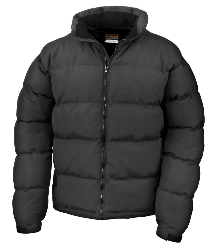 Result Urban Result Urban Holkham Down Feel Jacket in BLK