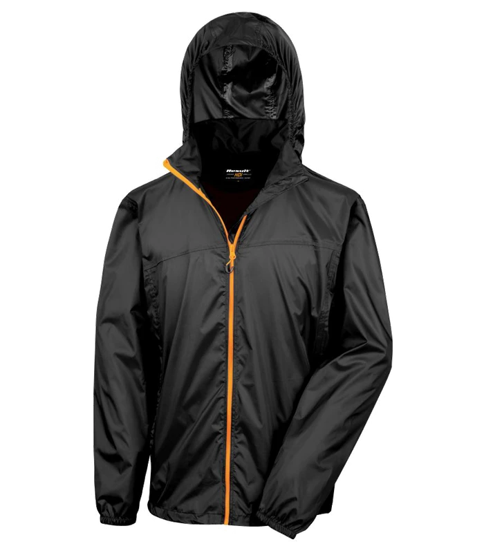 Result Urban Result Urban HDi Quest Stowable Jacket in BK/OR