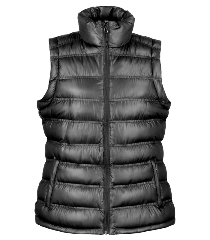 Result Urban Result Urban Ladies Ice Bird Padded Gilet in BLK