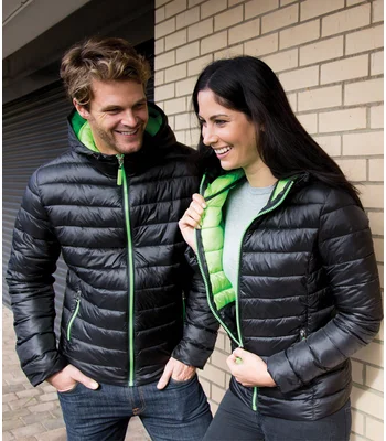 Result Urban Result Urban Ladies Snow Bird Padded Jacket in NV/YL