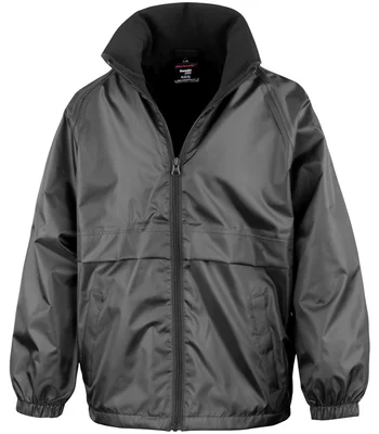 Result Core Result Core Kids Micro Fleece Lined Jacket in BLK