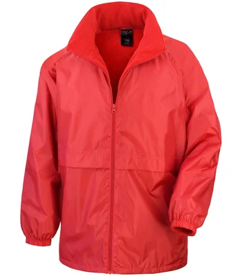 Result Core Result Core Micro Fleece Lined Jacket in RED