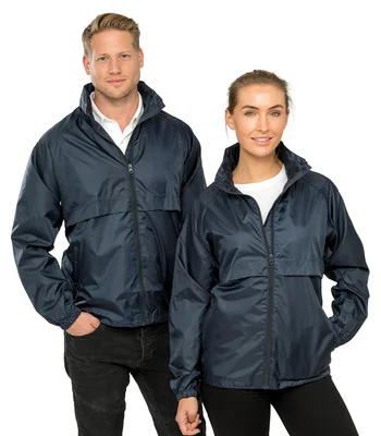 Result Core Result Core Lightweight Lined Waterproof Jacket in NAV