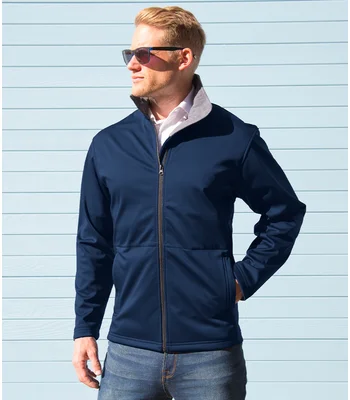 Result Core Result Core Soft Shell Jacket in NAV