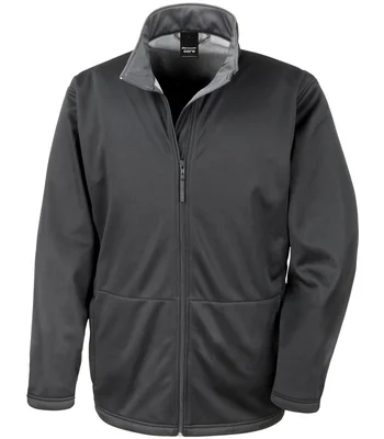 Result Core Result Core Soft Shell Jacket in BLK