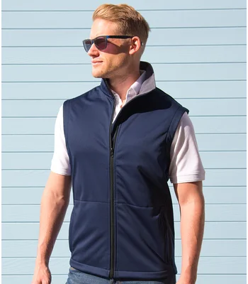 Result Core Result Core Soft Shell Bodywarmer in BLK