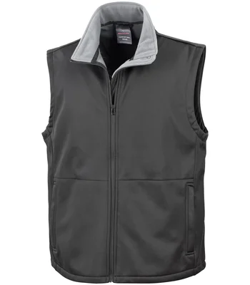 Result Core Result Core Soft Shell Bodywarmer in BLK