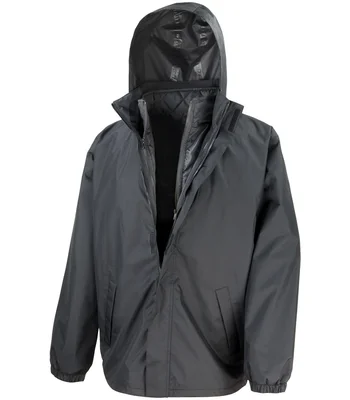 Result Core Result Core 3-in-1 Jacket in BLK