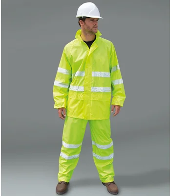 Result Safe-Guard Result Safe-Guard Hi-Vis Waterproof Suit in YEL