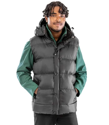 Result Core Result Core Nova Lux Padded Bodywarmer in BLK
