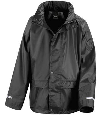 Result Core Result Core Kids Waterproof Rain Suit in BLK