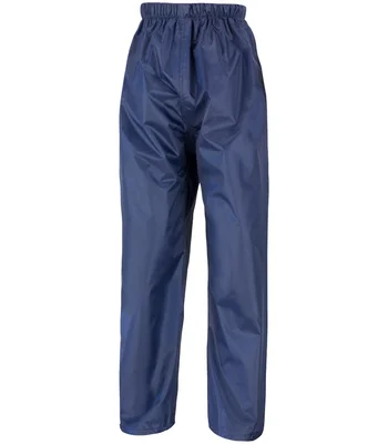Result Core Result Core Kids Waterproof Overtrousers in NAV