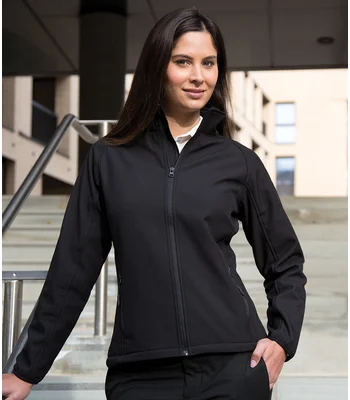 Result Core Result Core Ladies Printable Soft Shell Jacket in BK/BK