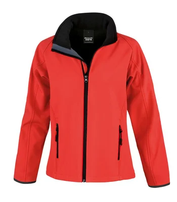 Result Core Result Core Ladies Printable Soft Shell Jacket in BK/BK