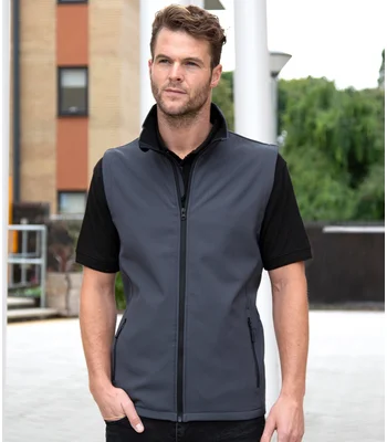 Result Core Result Core Printable Soft Shell Bodywarmer in NV/NV