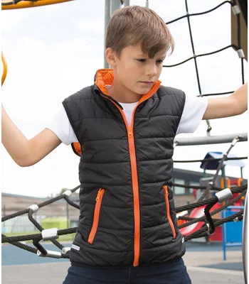 Result Core Result Core Kids Padded Bodywarmer in NV/RY