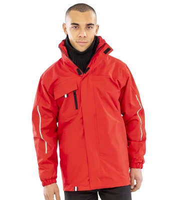 Result Core Result Core 3-in-1 Transit Jacket in RED