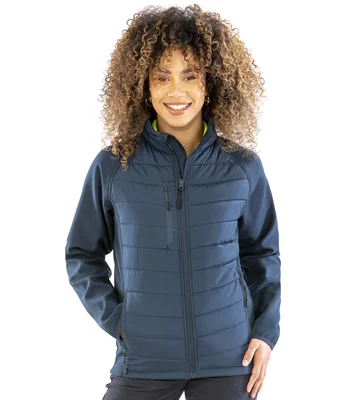 Result Genuine Recycled Result Genuine Recycled Compass Padded Jacket in NV/NV