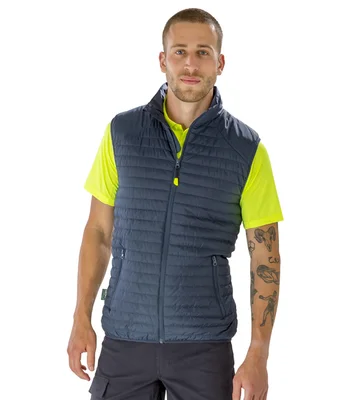 Result Genuine Recycled Result Genuine Recycled Thermoquilt Gilet in NV/NV