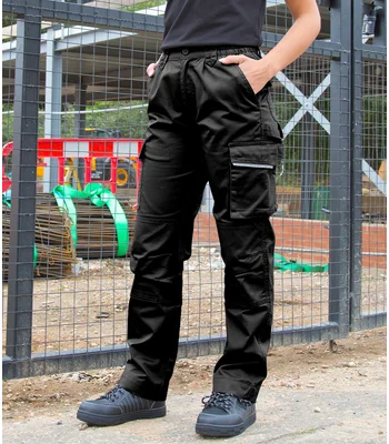 Result Work-Guard Result Work-Guard Ladies Action Trousers in BLK