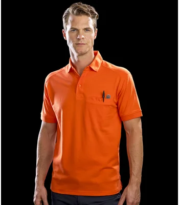 Result Work-Guard Result Work-Guard Apex Pocket Piqué Polo Shirt in ORA