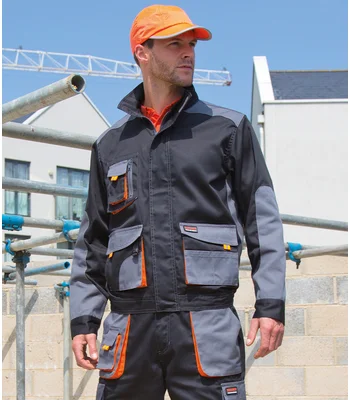 Result Work-Guard Result Work-Guard Lite Jacket in BK/GY