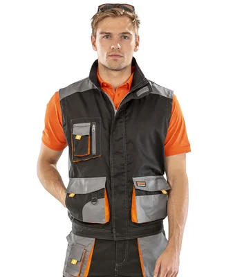 Result Work-Guard Result Work-Guard Lite Gilet in BK/GY