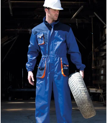 Result Work-Guard Result Work-Guard Lite Coverall in RY/NV