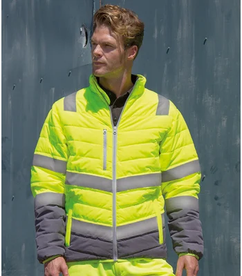 Result Safe-Guard Result Safe-Guard Soft Safety Jacket in FY/GY
