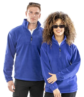 Result Result Polartherm™ Zip Neck Fleece in BLK