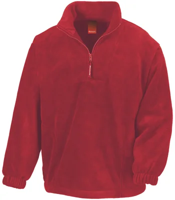 Result Result Polartherm™ Zip Neck Fleece in RED