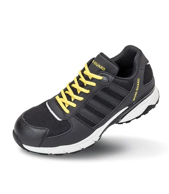 Result Work-Guard Result Work-Guard Lightweight S1P SRC Safety Trainers in BK/GY
